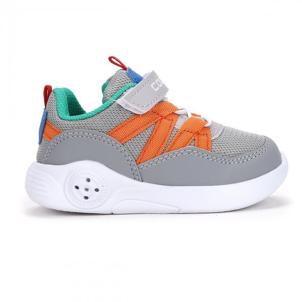 Kiko Kids Lego Işıklı Cırtlı Kız/Erkek Çocuk Spor Ayakkabı Buz - 4