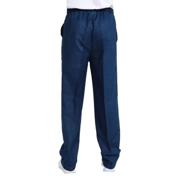 Şensel, Yazlık Kot Şalvar Pantolon, Lacivert, -108E1045- - 3