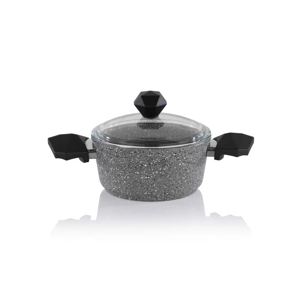 Schafer Cory Yanmaz Yapışmaz Derin Tencere 20 Cm-Gri - 3