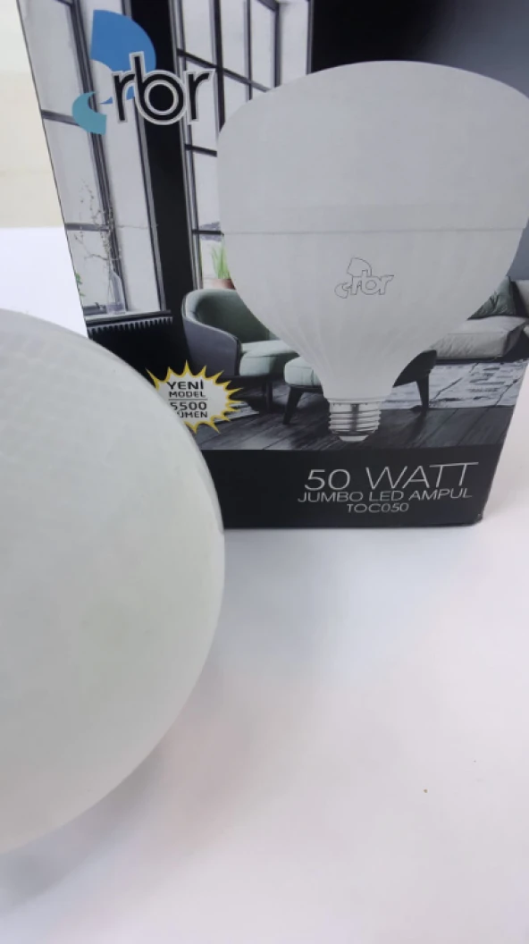 RBR TOC 050 Led Ampül 50W 6500K Beyaz Işık - 3