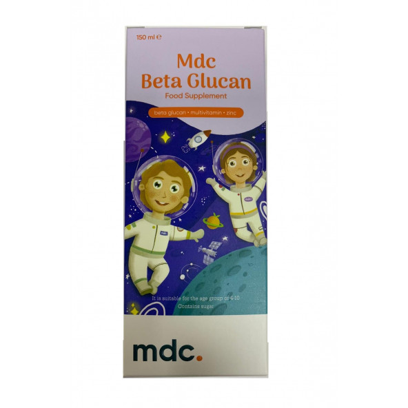 MDC Beta GlukaN-Vit C Şurup 150 ml - 1
