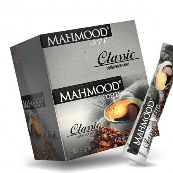 Mahmood Coffee Klasik 2 gr X 48 adet Hazır Kahve