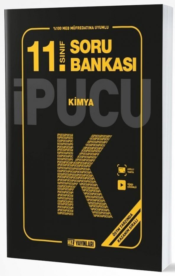 11. Sınıf Kimya İpucu Soru Bankası Hız Yayınları