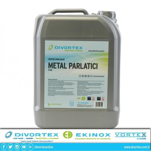 Divortex Metal Yüzey Parlatıcı 5 kg.