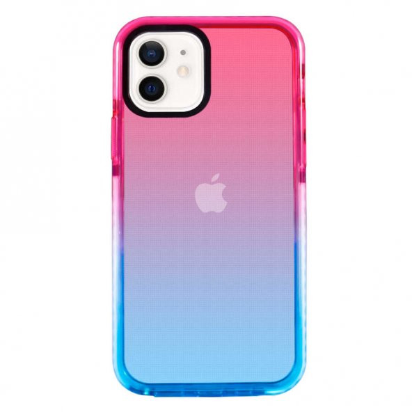 Apple iPhone 12 Kılıf Zore Renkli Punto Kılıf
