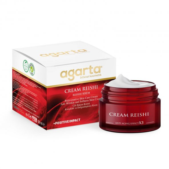 Doğal Yaşlanma Karşıtı Reishi Kremi 50 ml