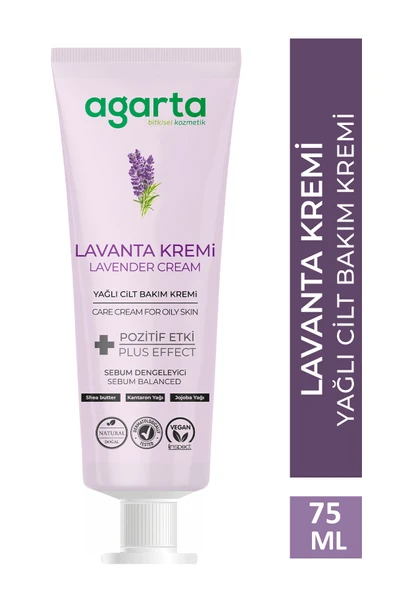 Doğal Lavanta Cilt Bakım Kremi 75 Ml