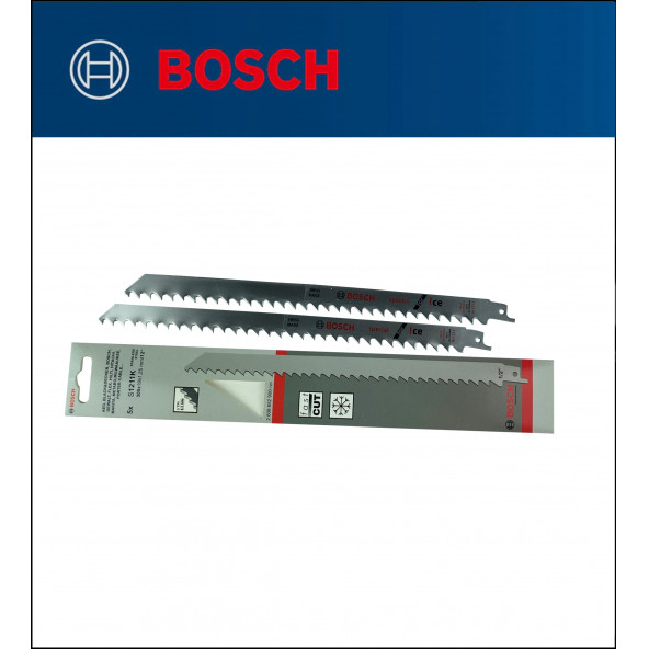 Bosch - Tilki Kuyruğu Bıçağı S 1211 K - Buz ve Kemik Kesme 2 608 652 900 1'Li Paket - 2