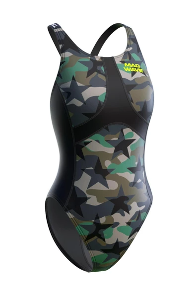 Mad Wave M1460-20 - Kadın Antichlor Criss Cross Yüzücü Mayo - 2