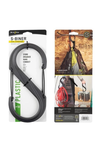 Nıte Ize SBP10-03 - Plastic S-Biner 10 Size Karabina - 2