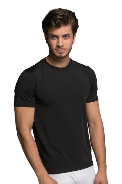 Thermoform HZT18003 - Microfiber Kısa Kol Fanila - Resim 3