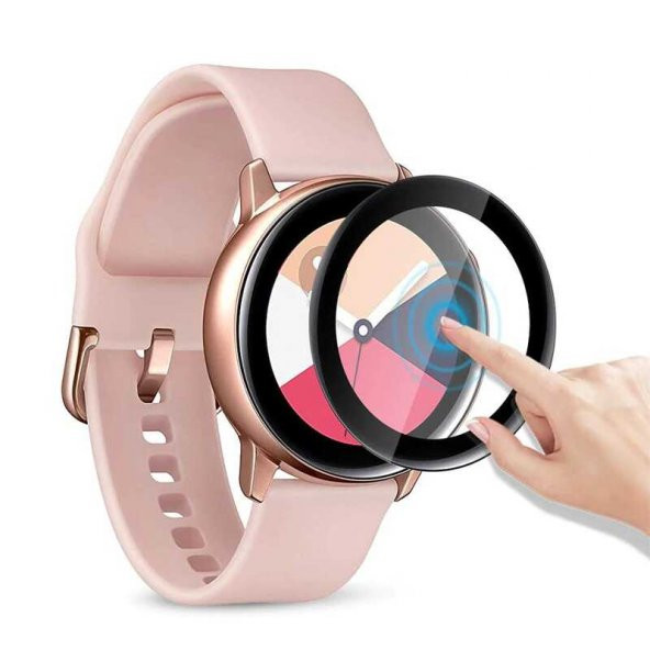 Ceponya Galaxy Watch Active 2 44mm PPMA Pet Saat Ekran Koruyucu - 3