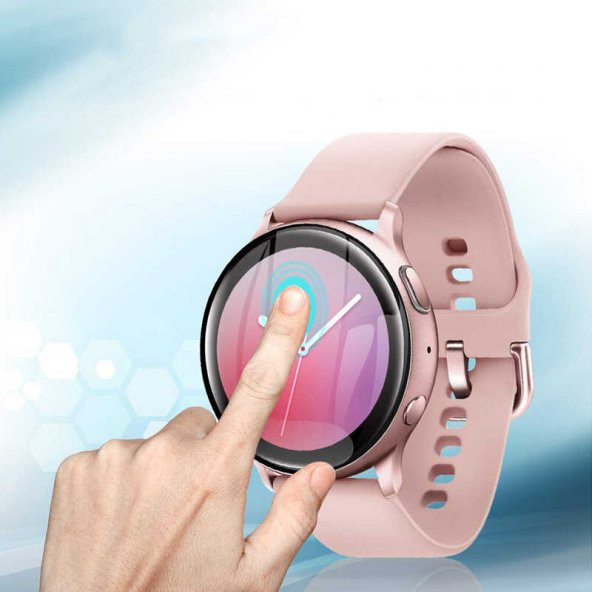 Ceponya Galaxy Watch Active 2 44mm PPMA Pet Saat Ekran Koruyucu - 7
