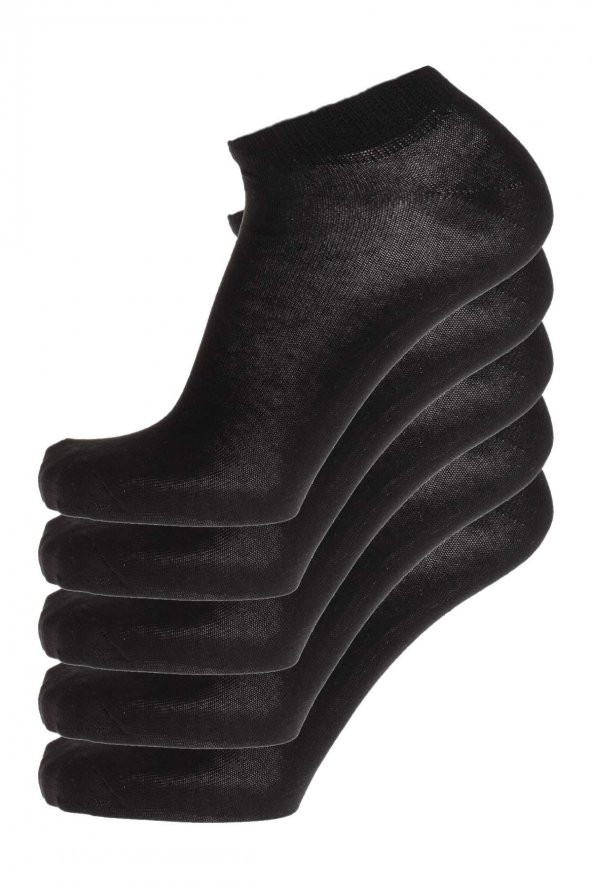 Nordbron BC2021-02 - Low Cut Basic Cotton Socks 5 li Kısa Çorap - 7