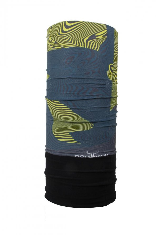 Nordbron 6227C - Geo Camo Fleece Bandana - 2