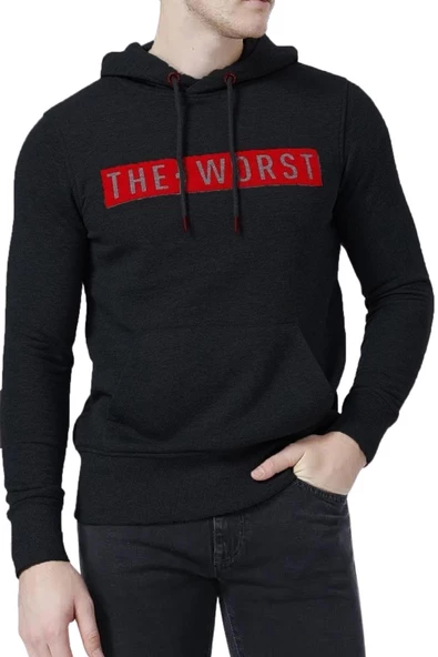 Bad Bear 21.02.12.020 - The Worst Hoodie Kapüşonlu Sweatshirt - 4