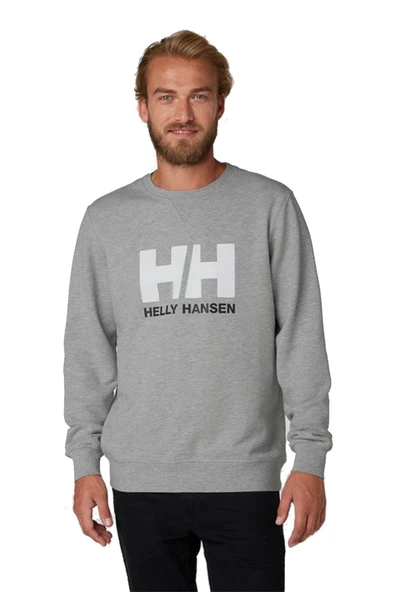 Helly Hansen HHA.34000 - Logo Crew Sweat Erkek Sweat Shirt - Resim 5