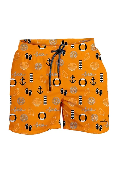 Nordbron NBSC40C - Sailboat Çocuk Deniz Şortu - Resim 2