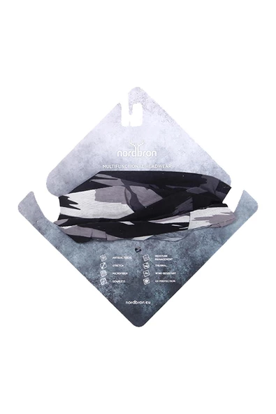 Nordbron 6224C - Camo Print Çok Fonksiyonlu Bandana - 10