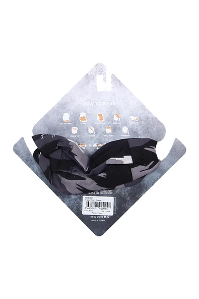 Nordbron 6224C - Camo Print Çok Fonksiyonlu Bandana - Resim 11