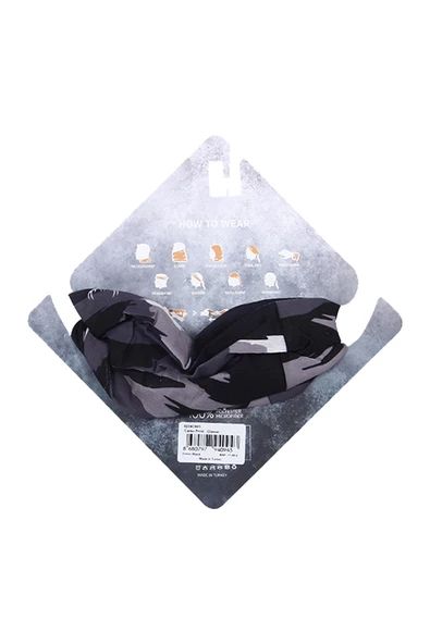 Nordbron 6224C - Camo Print Çok Fonksiyonlu Bandana - 11