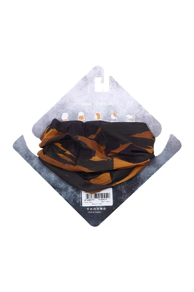 Nordbron 6224C - Camo Print Çok Fonksiyonlu Bandana - 6