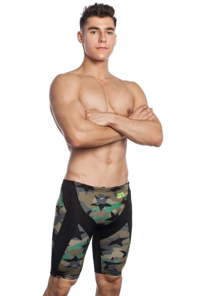 Mad Wave M1430-08 -Erkek Jammer Antichlor Yüzücü Mayo - Resim 4