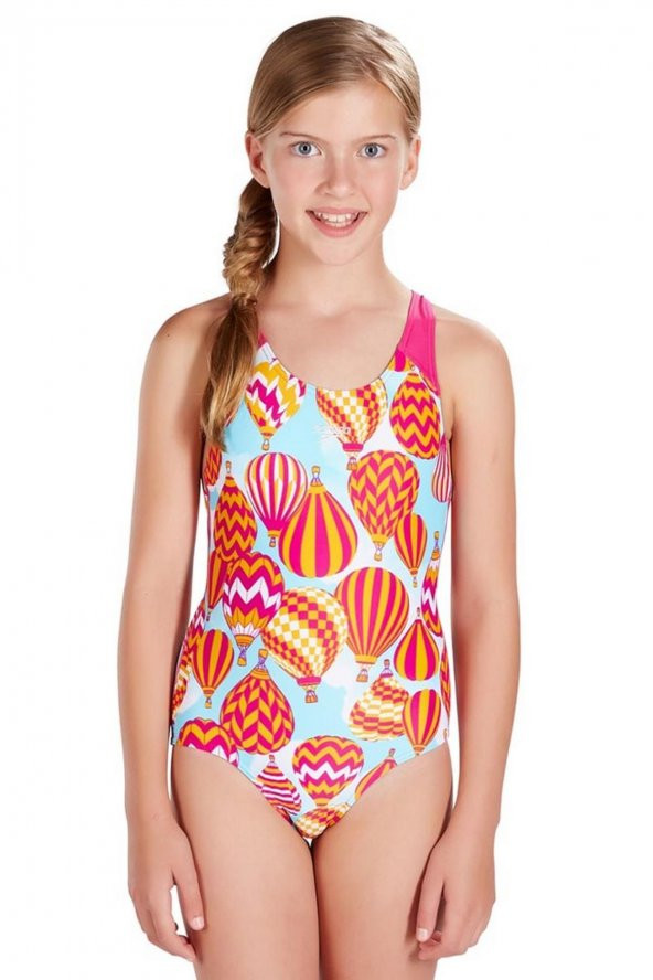 Speedo 8-07386B - Endurance 10 Kız Çocuk Yüzücü Mayosu - 7
