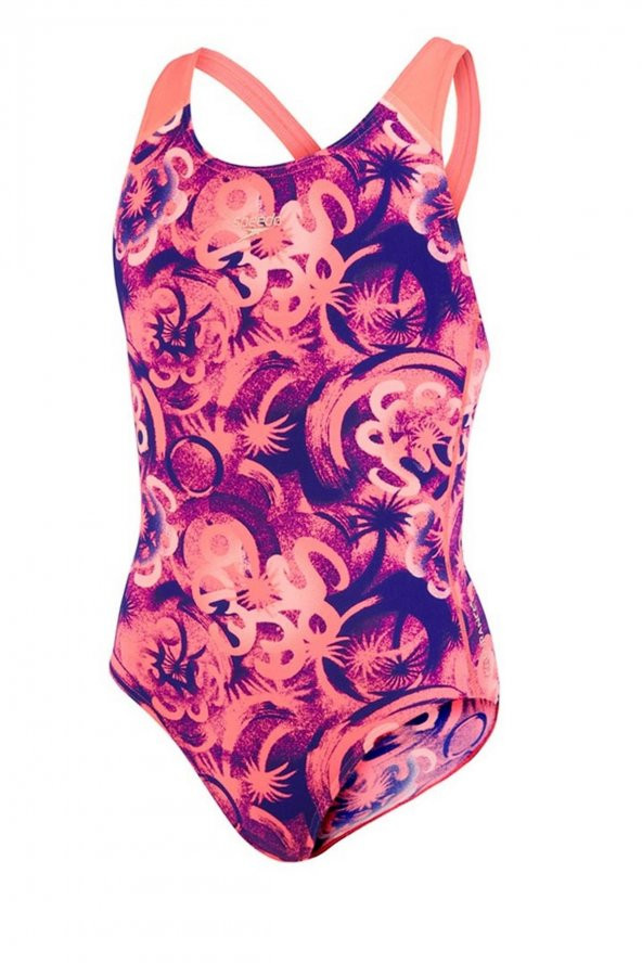 Speedo 8-07386B - Endurance 10 Kız Çocuk Yüzücü Mayosu - 11