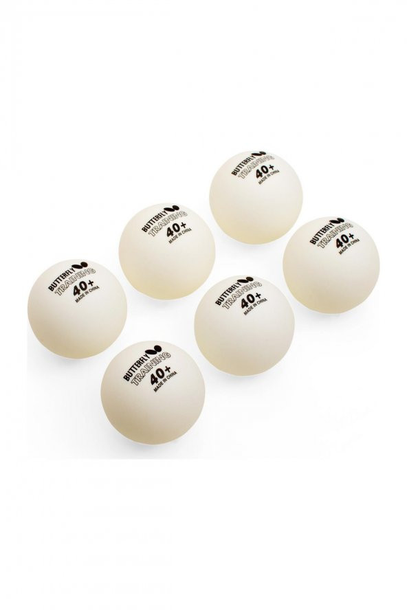 Butterfly 16005B-W - Tekli Masa Tenisi Antrenman Topu Beyaz - 2
