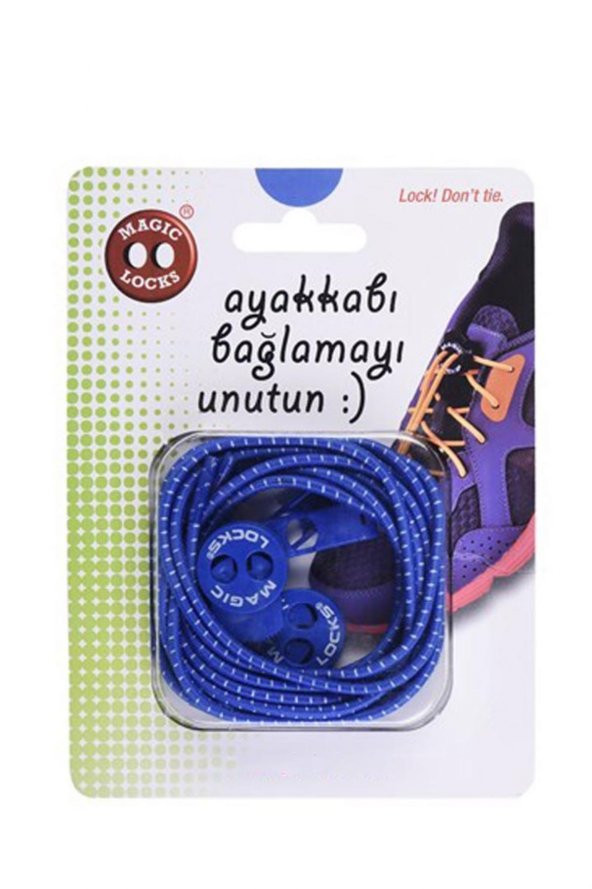 Magic Locks 09A1 - Mavi Akıllı Bağcık