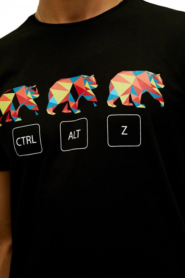 Bad Bear 22.01.07.038 - Control Alt Z T-Shirt - 7