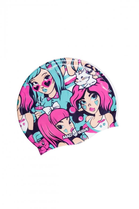 Mad Wave M055824 Glamour Silikon Yüzücü Bone - 2