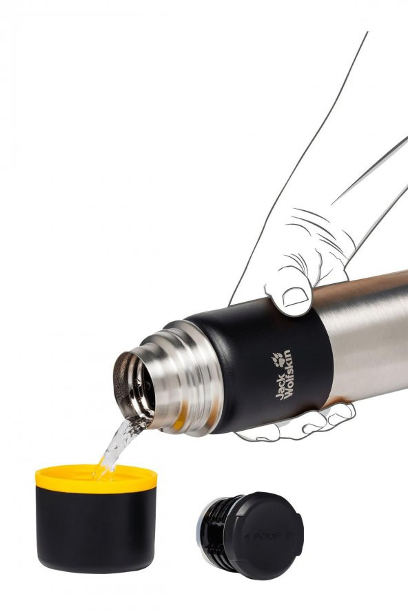 Jack WolfSkin 8006901-6000 - Kolima 0.5L Termos - 5