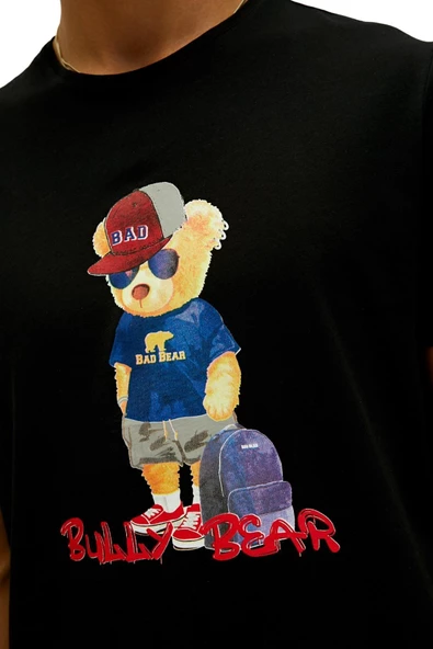 Bad Bear 22.01.07.004 - Bull Erkek T-Shirt - 4