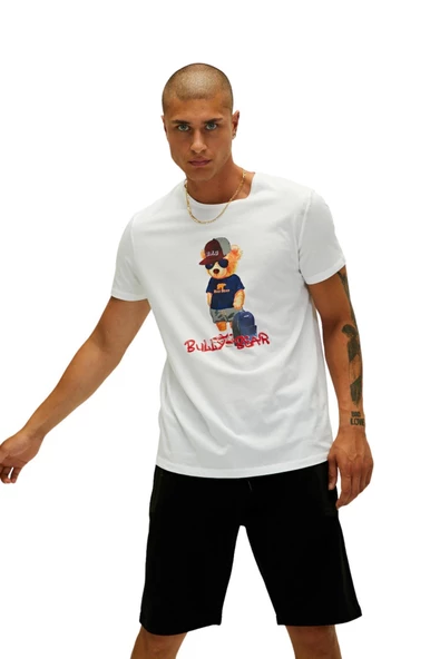 Bad Bear 22.01.07.004 - Bull Erkek T-Shirt - 7
