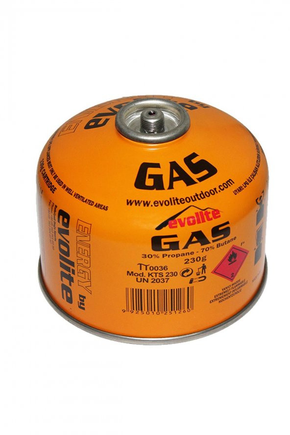Evolite Butane Propane Vidalı 230 Gr. Ocak Kartuşu - 3
