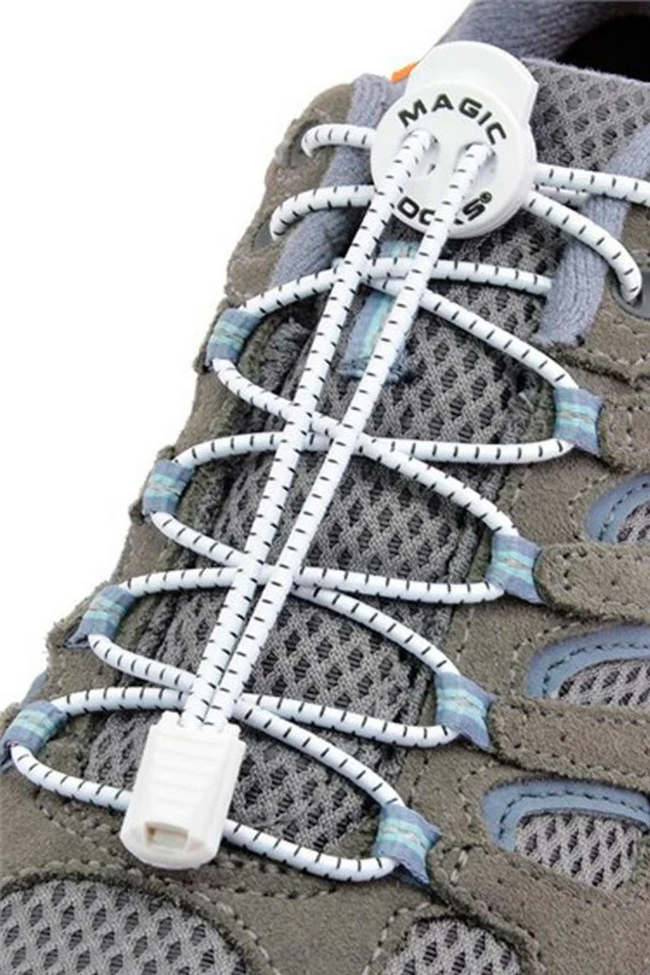 Magic Locks 05A1 - Beyaz Akıllı Bağcık