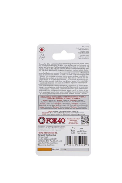 Fox40 9902 - Classic Düdük - Resim 3