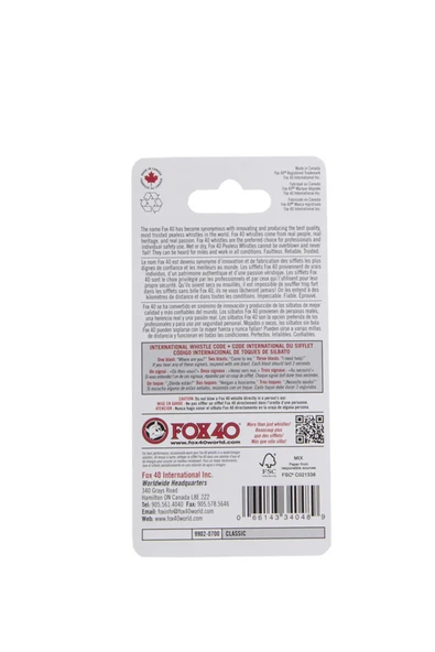 Fox40 9902 - Classic Düdük - Resim 10