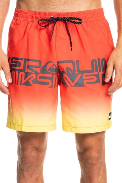Quiksilver EQYJV03859 - Word Block 17" Erkek Deniz Şortu - 10