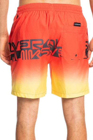 Quiksilver EQYJV03859 - Word Block 17" Erkek Deniz Şortu - 11