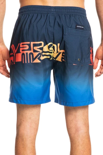 Quiksilver EQYJV03859 - Word Block 17" Erkek Deniz Şortu - 4