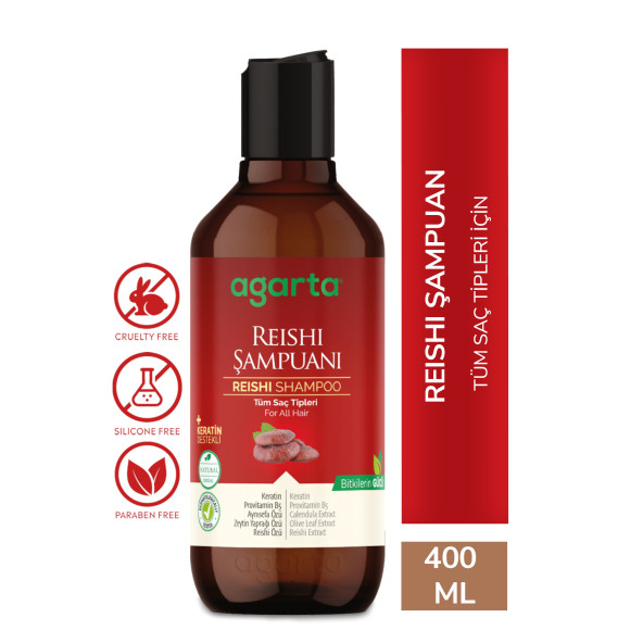 Agarta Doğal Şampuan Reishi 400 ml
