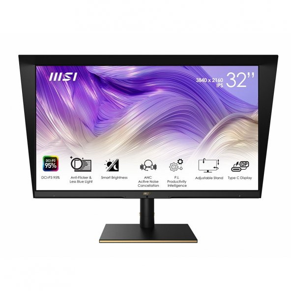 MSI SUMMIT MS321UP 60HZ 32" IPS 3840X2160 (UHD) 16:9 Anti-Glare Monitör