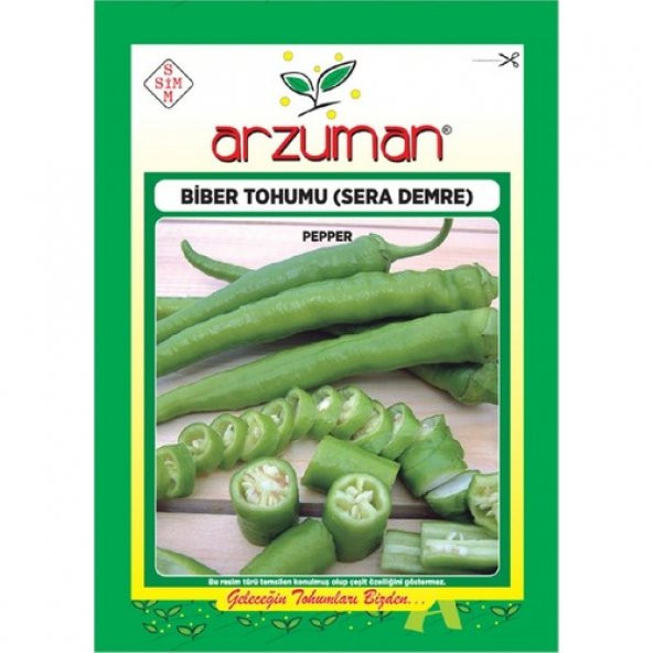 Arzuman Biber Tohumu - Sera Demre Çeşidi - (5 Gr)