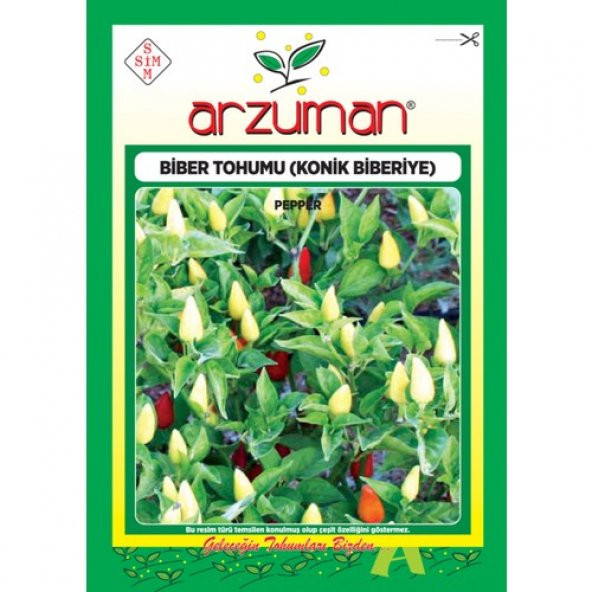 Arzuman Sebze Konik Biber Tohum ürün görseli 1
