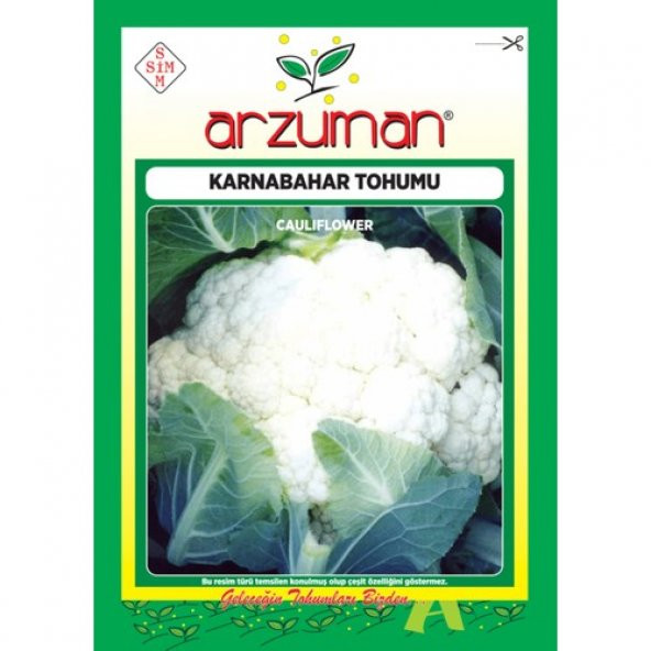 Arzuman Sebze Karnabahar Tohum 10 gr ürün görseli 1