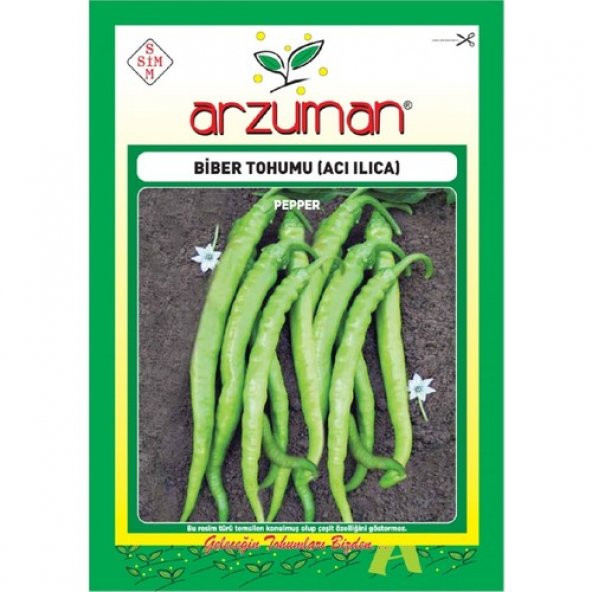 Arzuman Biber Tohumu -Acı Ilıca 256- (10 Gr) ürün görseli 1