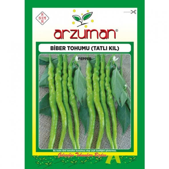 Arzuman Tatlı Kıl Biber Tohumu 10 Gram